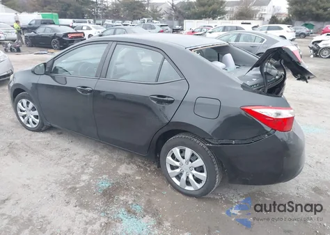2014 Toyota Corolla Le z USA, uszkodzony, nr VIN 2T1BURHE1EC178272